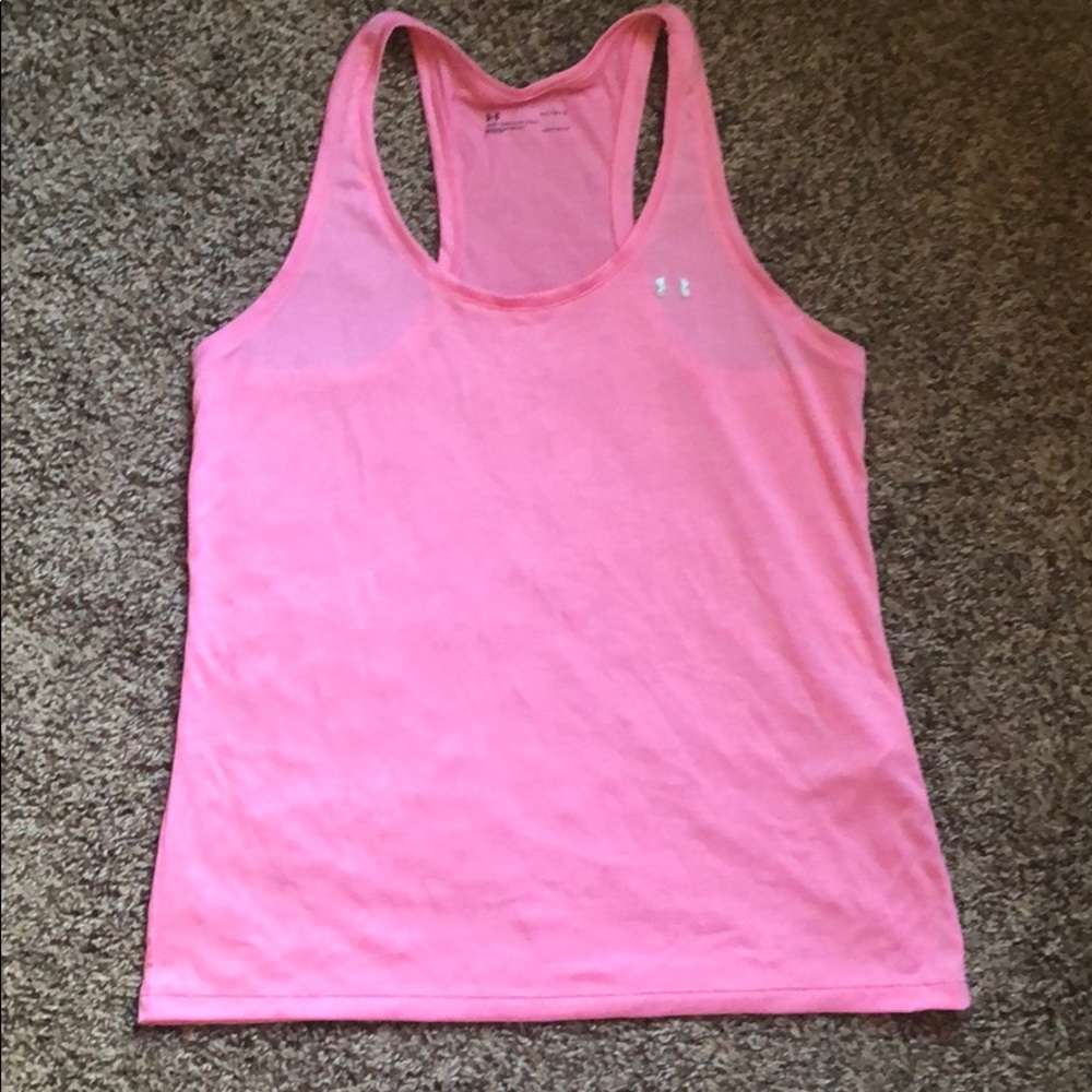 Bright Pink Under Armour Tank